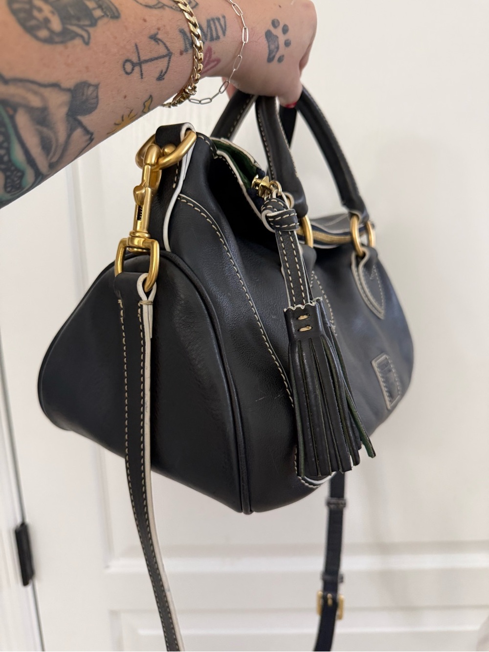 Dooney & Bourke Florentine Edge Medium Satchel - Picture 3 of 7